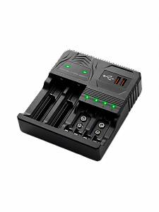 Орбита OT-APZ24 ЗУ для аккум 4 гнезда